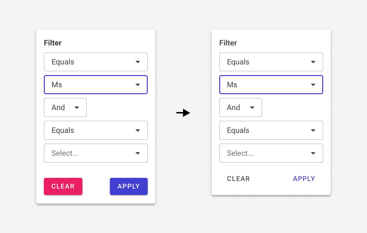 Radzen Blazor DataGrid Filtering