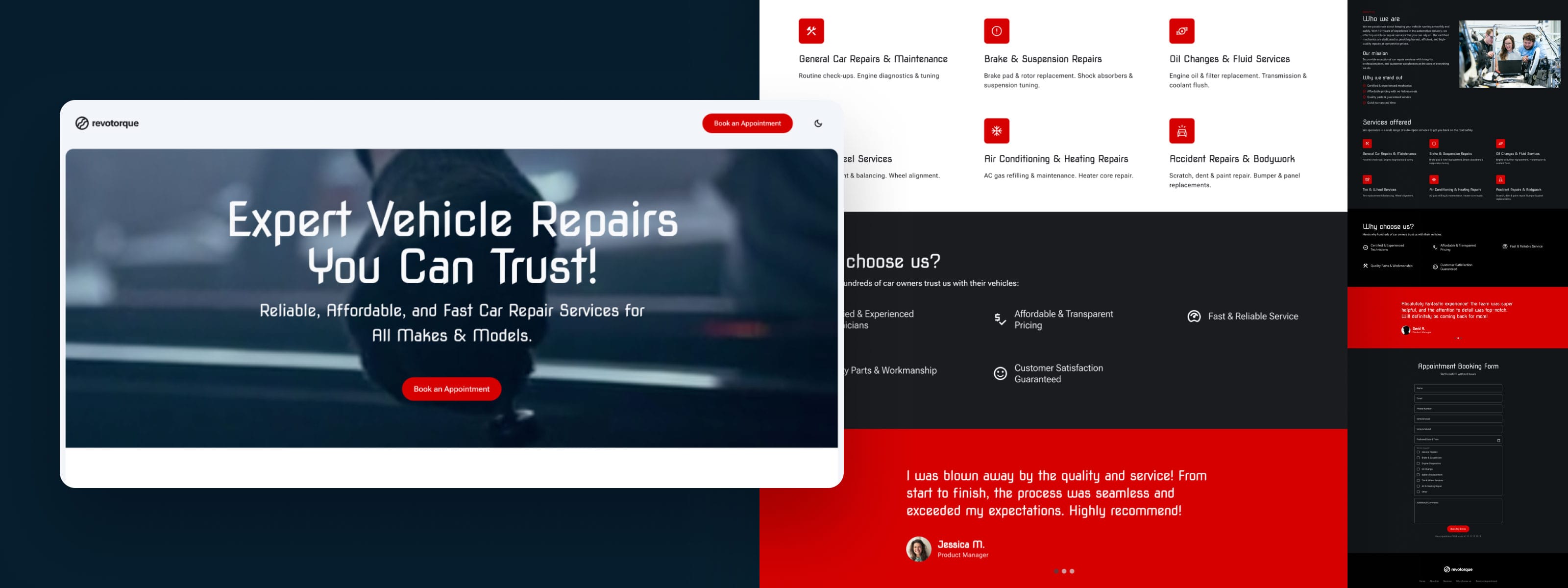 Repair Shop Blazor Template