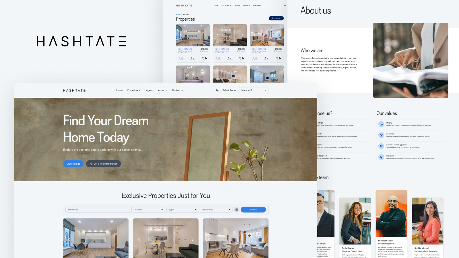 Real Estate Blazor Template